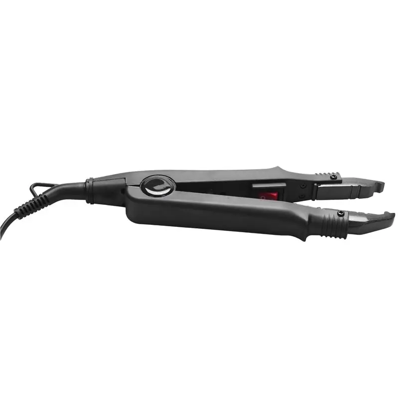 A04G-5X Hair Extension Iron Keratin Bonding Tools Fusion Heat Connector Temperature Fusion Heat Connector Black Us Plug