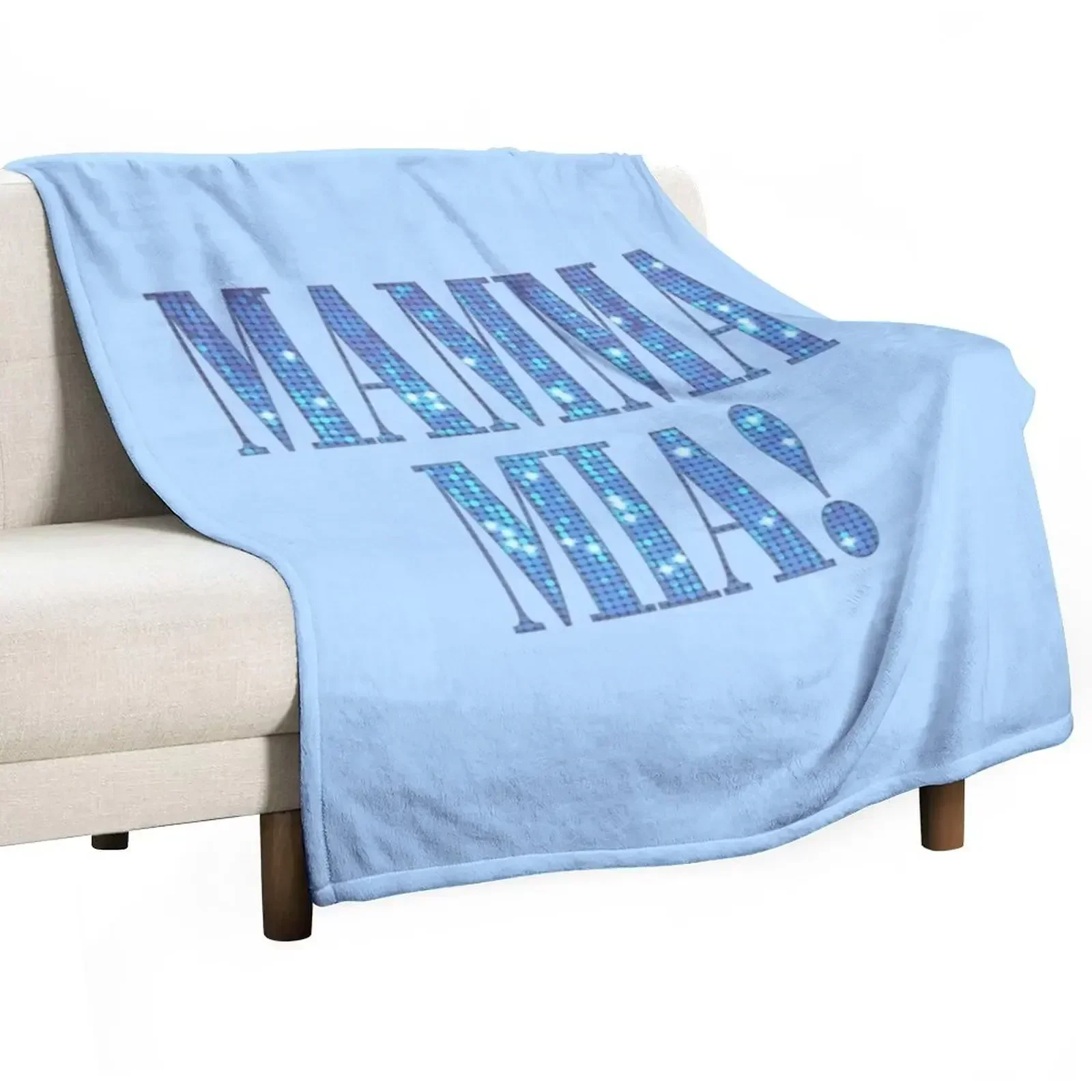 

New Mamma Mia -disco- Throw Blanket warm winter Decorative Sofa Heavy Blankets Sofas Of Decoration Blankets