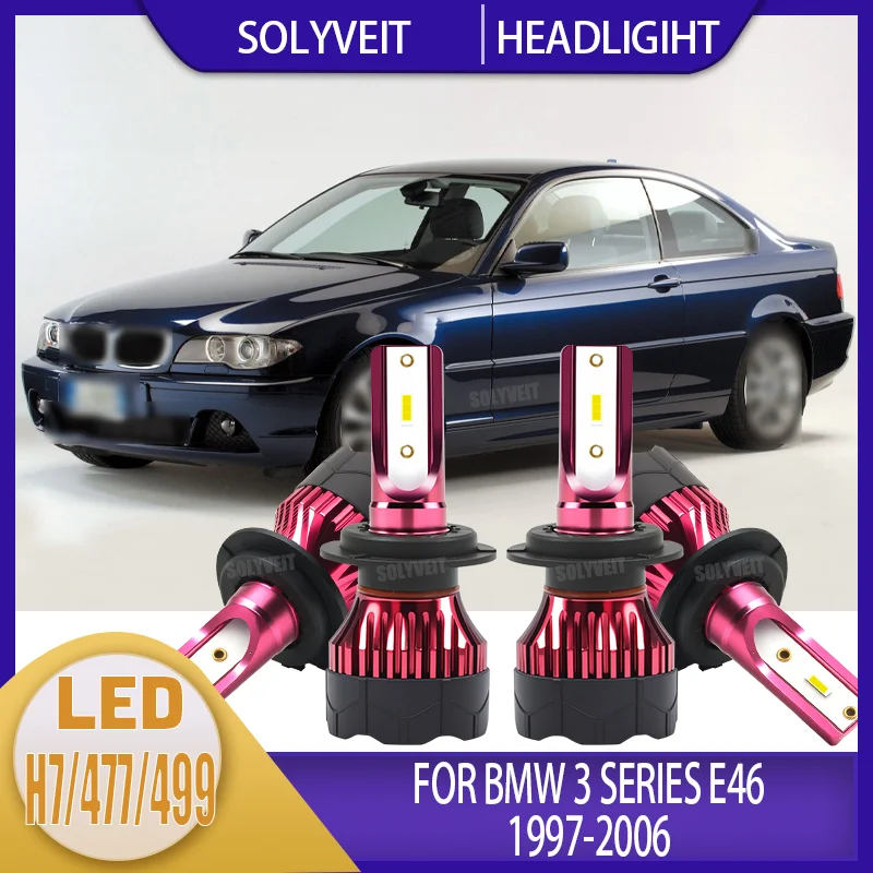 

LED H7 Headlamp Kit Car Bulb IP67 Waterproof Universal For BMW 3 Series E46 1997 1998 1999 2000 2001 2002 2003 2004 2005 2006