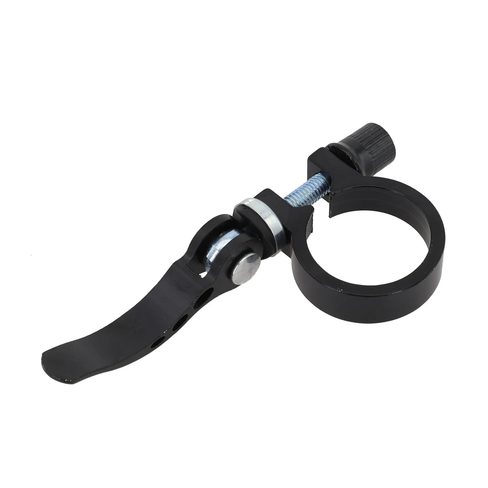 Aluminum Alloy Bike Clamp Black Seat Tube Clip Tool-free Installation Easy To Install High-strength Aluminum Alloy