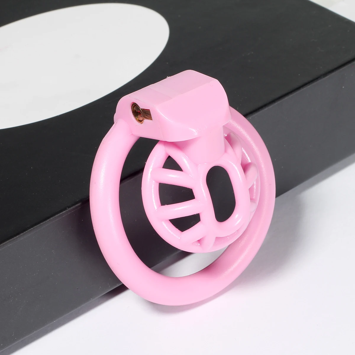 2023 Super Small Penis Ring Sissy Chastity Cage,Locked In Lust Male Chastity Device With Innievader Add-On