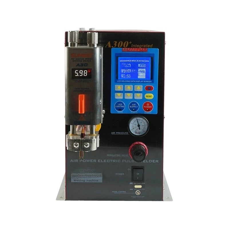 

Suitable for Integrated Pneumatic Battery Spot Welding Machine Lithium Battery Pack Large Cell Welding A300 + with Built-in Air