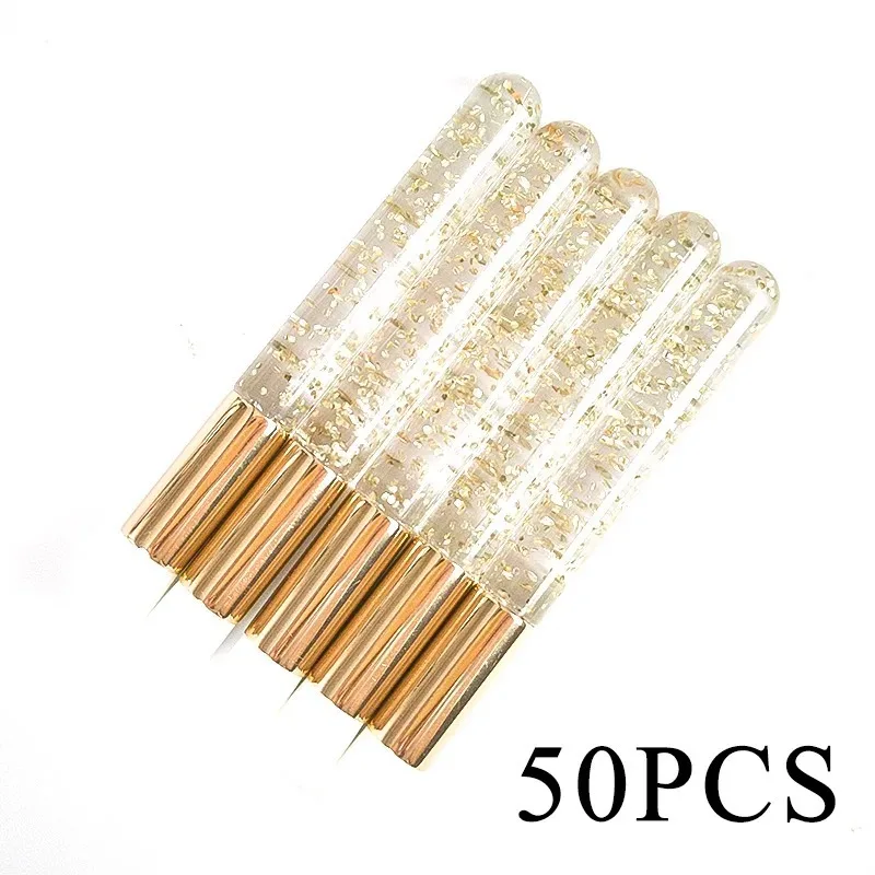 Brosses de nettoyage de cils, 30/50 pièces, pour Extensions de cils, paillettes, shampoing, nettoyage des pores du nez, outils de maquillage, vente en gros