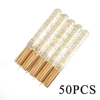 Venta al por mayor 30/50 Uds cepillos de limpieza de pestañas para extensiones de pestañas brillo pestañas champú cepillos nariz limpieza de poros herramientas de maquillaje