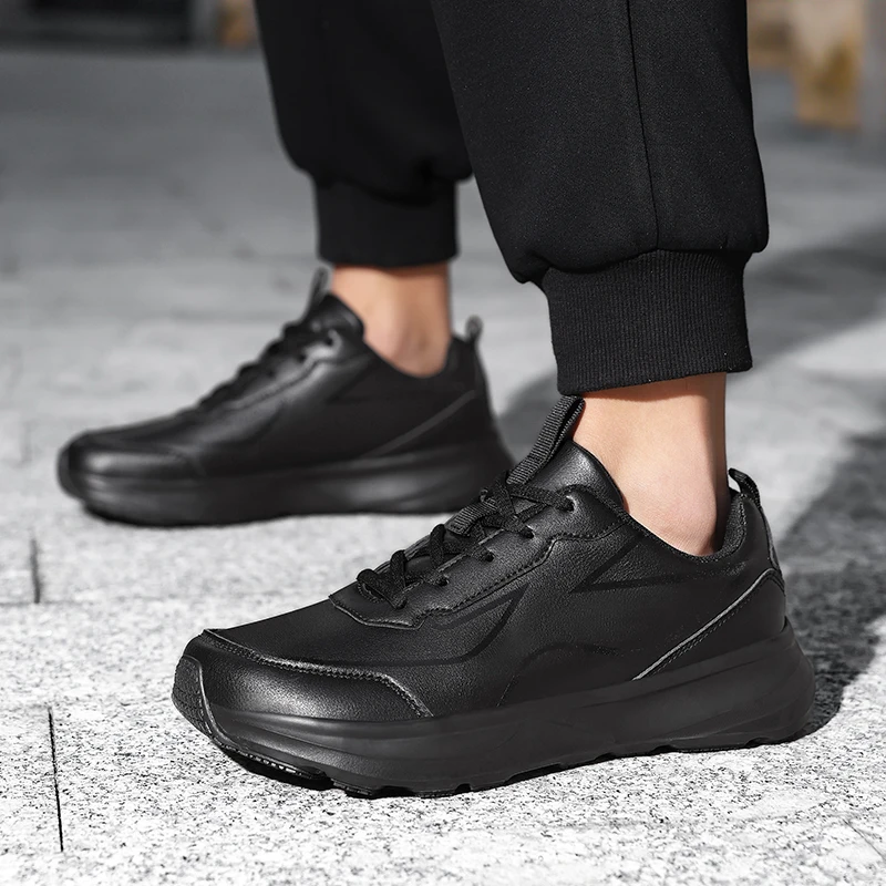 

Fashion Unisex Wider Shoes Big Size Breathable Leather Men Barefoot Wide-toed Shoes Flats Soft Zero Drop Sole Wider Toe Sneakes