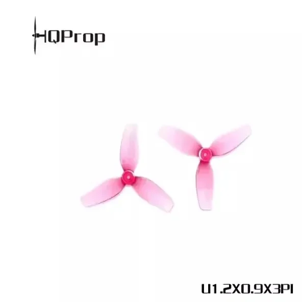 12Pairs HQprop 1.2inch Three Blades Propeller Ultralight 1.2x0.9x3(31MM)-1MM Positive Negative Props for RC FPV Drone Spare