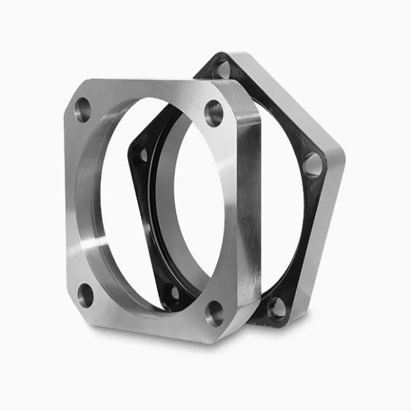

CNC machined stainless steel special-shaped flange connection pipe fittings