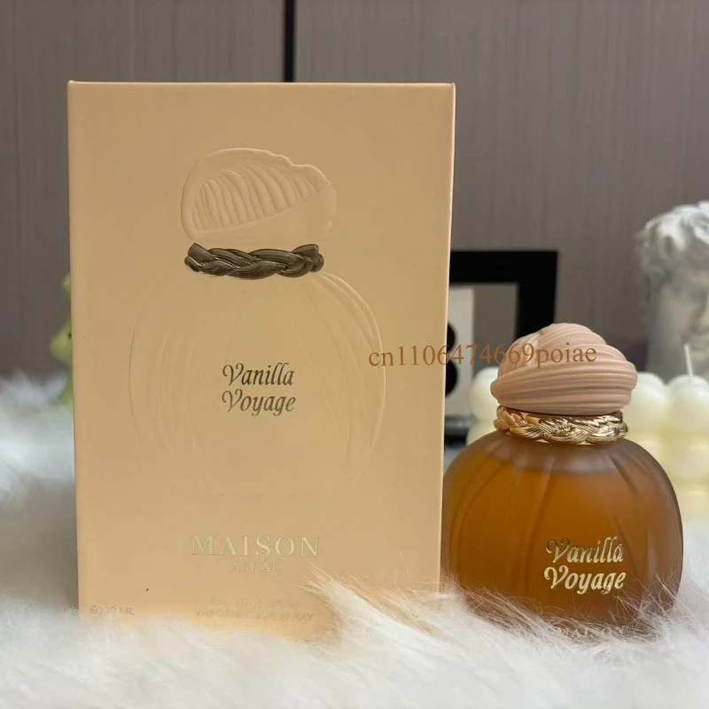 MAISON ASRAR Parfum Vanilla Voyage 100ml Longue tenue Parfum oriental à la vanille, caramel, miel, ambre et musc Parfum pour homme et femme_voghion.com