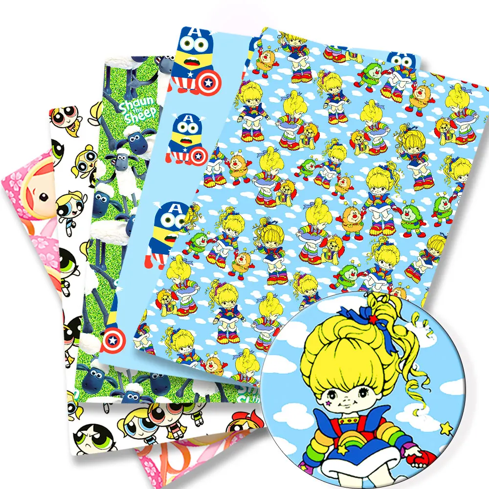 

Cartoon Fabric Hot DIY140*50cm Handmade Sewing Patchwork Quilting Baby Dress Home Sheet Printed Fabric Fabric Sewing Kids Fabric
