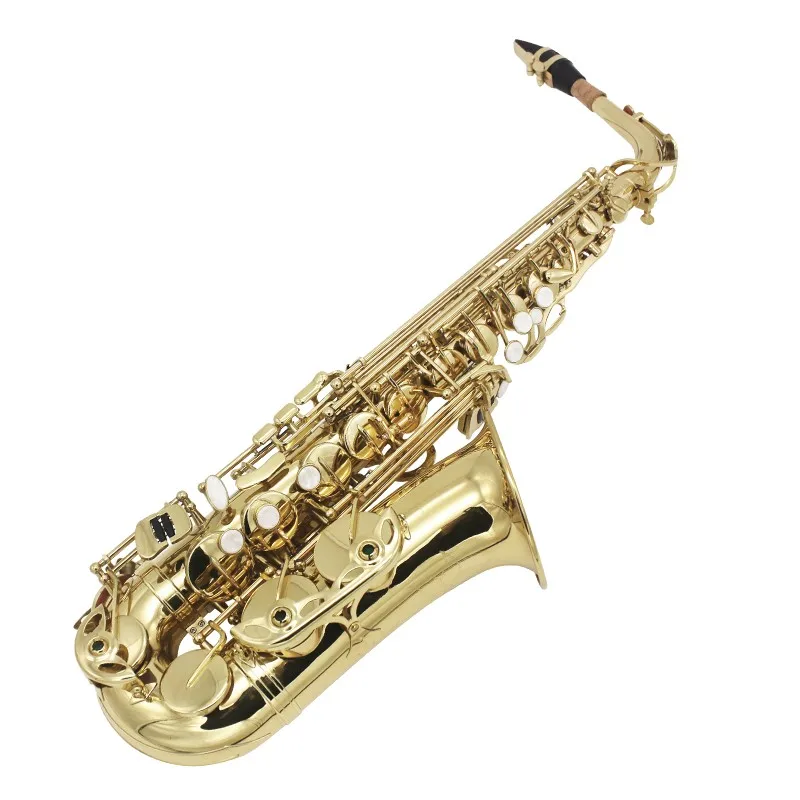 

Hot Selling Musical Instrument Professional Brass Body Alto Saxophone Oem