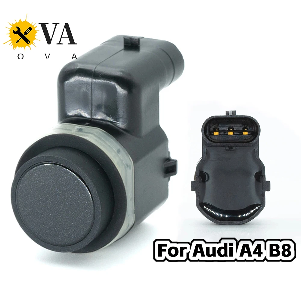 

Park sensor PDC Audi A4 B8 8K incl avant allroad front rear phantom black LZ9Y