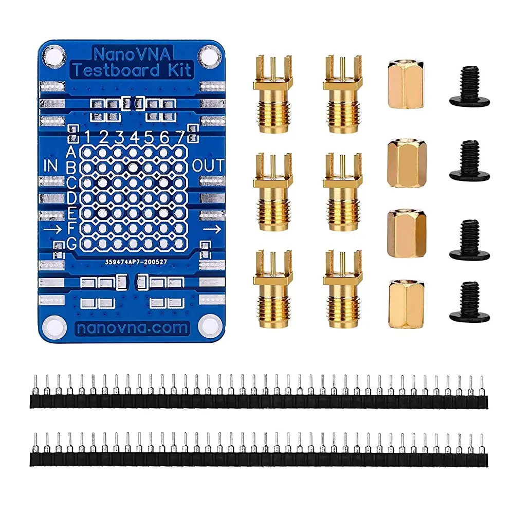 Vector Analyse mit dem NanoVNA Testboard Kit – Eine detaillierte Bewertung und Anleitung