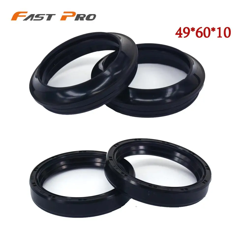 Front Fork Damper dust seal Motorcycle Motocross For YZ80 YZ85 TZ250 XV535 FJ600 FZ600 TX750 XV750 Motorbike Shock Absorber