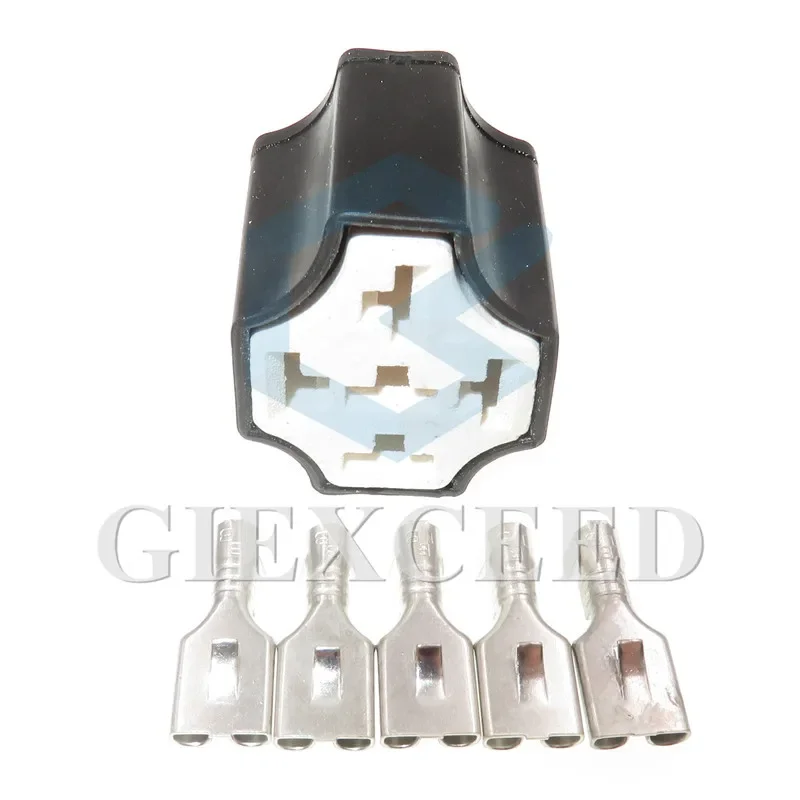 

2 комплекта 5-контактного автомобильного керамического реле, держатель сиденья, высокотемпературное реле, розетки переменного тока в сборе с булавками