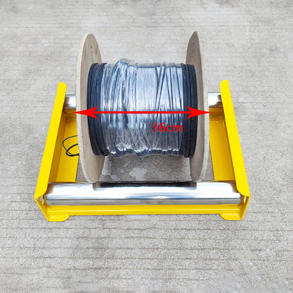 Tragbarer Kabelständer – verstellbarer Drahtspender für Glasfaser-/Netzwerkkabel/Elektrokabel (180–480 mm), robuste 200 kg Last