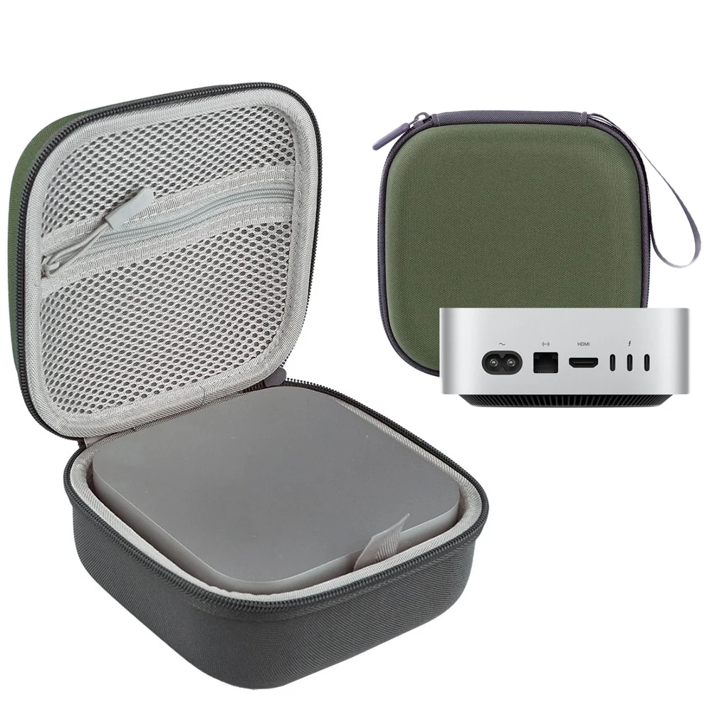 Hard Carrying Case for Mac Mini M5pro/M6/M4, Shockproof Travel Case Bag for Mac Mini 2026 Desktop Computer with M4/M5pro/M6 Chip