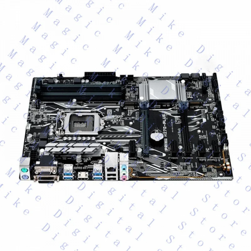 

UU FOR ASUS PRIME H270-PLUS LGA 1151 Intel H270 HDMI SATA3 USB3.0 Motherboard With I/O