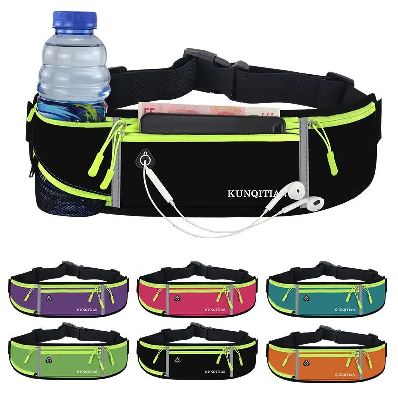 bolsa-de-cintura-esportiva-ultra-fina-e-impermeavel-para-corrida-e-fitness-unissex-com-suporte-para-garrafa-de-Agua-material-de-nylon