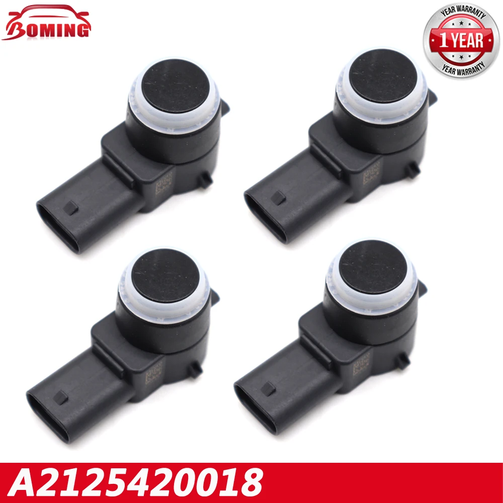 

Датчик парковки 4x A2125420018 2125420018 PDC для Mercedes-Benz A B E S SLS VITO Class W212 W221 212 C300 SLK250 ML350 ML550