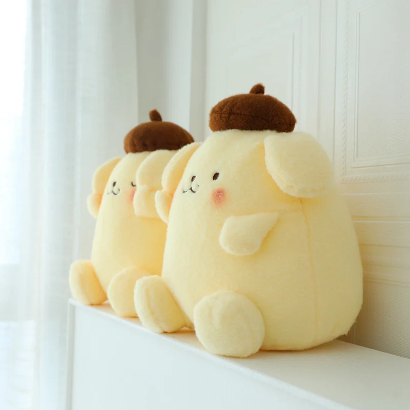 Periféricos de Anime Japonés, Muñeco de Peluche Pom Pom Purin, Peluches Suaves de Anime, Juguete de Peluche Pompompurin, Decoración para el Hogar, Regalos