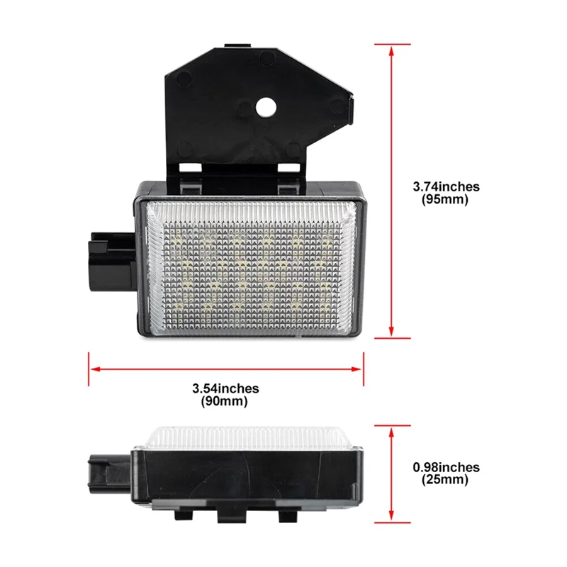 

For Dodge RAM 1500 2500 3500 LED Underhood Hood Courtesy Light with Wiring Harness 68090861AA