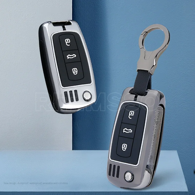 3 Buttons Filp Key Cover for Bentley Continental GT Flying Spur