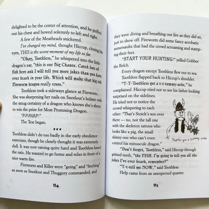 ヒックとドラゴン コンプリート シリーズ 12 巻セット ヨーロッパとアメリカの子供向け英語冒険成長小説本
