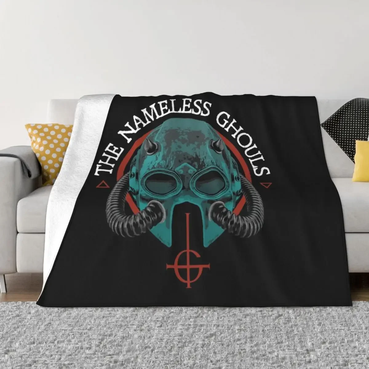 

Nameless Ghouls Ghost Throw Blanket Winter beds Hairys Stuffeds Flannel Fabric Blankets