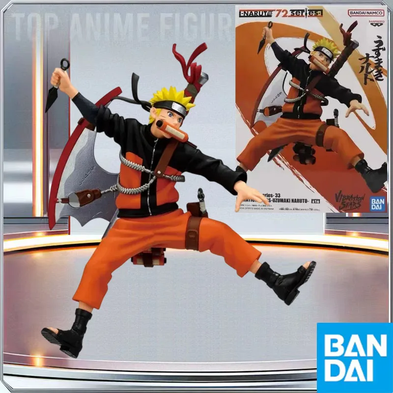 

BANDAI Genuine Banpresto NARUTO 72 Series Uzumaki Naruto VIBRATION STARS Anime Action Figure Collection Model Toy Holiday Gift