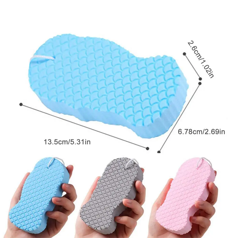 Esponja Exfoliante Soft Sponge Body Scrubber for Baby Adults Bath Exfoliating Scrub Sponge Skin Cleaner Dead Skin Remover Tool