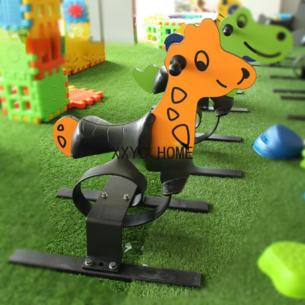 

Outdoor Fitness Equipment Children's Rocking Spring Indoor and Outdoor Thickened Spring the Hokey Pokey