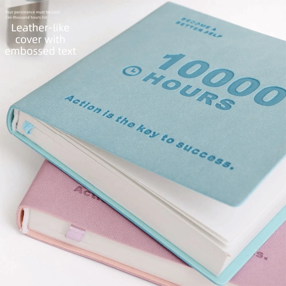 Hochwertiger Zeitmanagement-Planer für 10.000 Stunden, Lernplan, tragbares Notizbuch für To-Do-Listen und Terminplanung – Detail 5