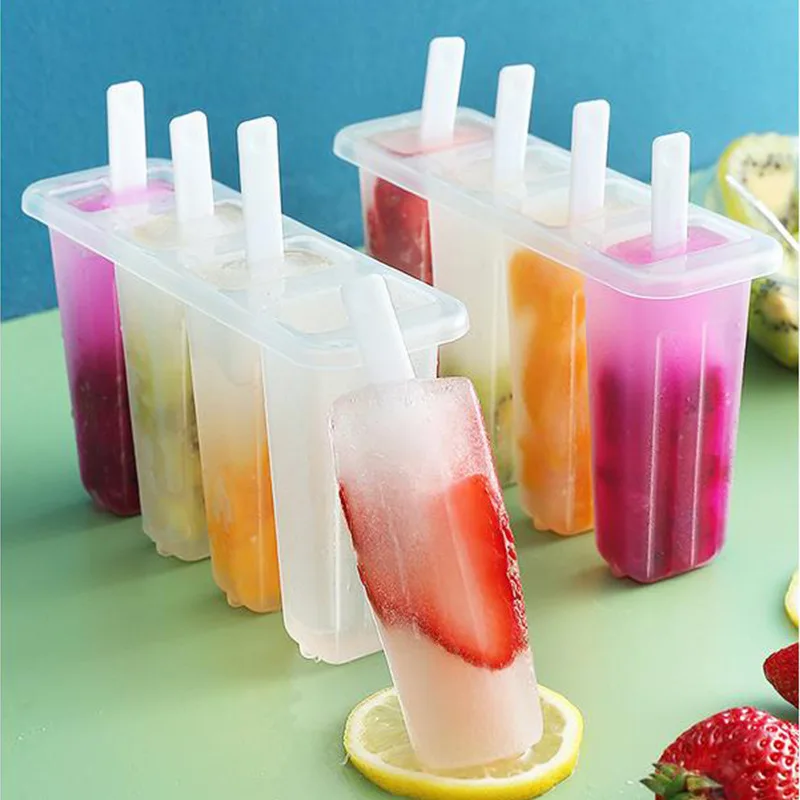 Eisformen-Set, DIY Wiederverwendbare Form für Joghurt-Frucht-Snacks, Gesunde Hausgemachte Leckereien für Partys – Detail 5