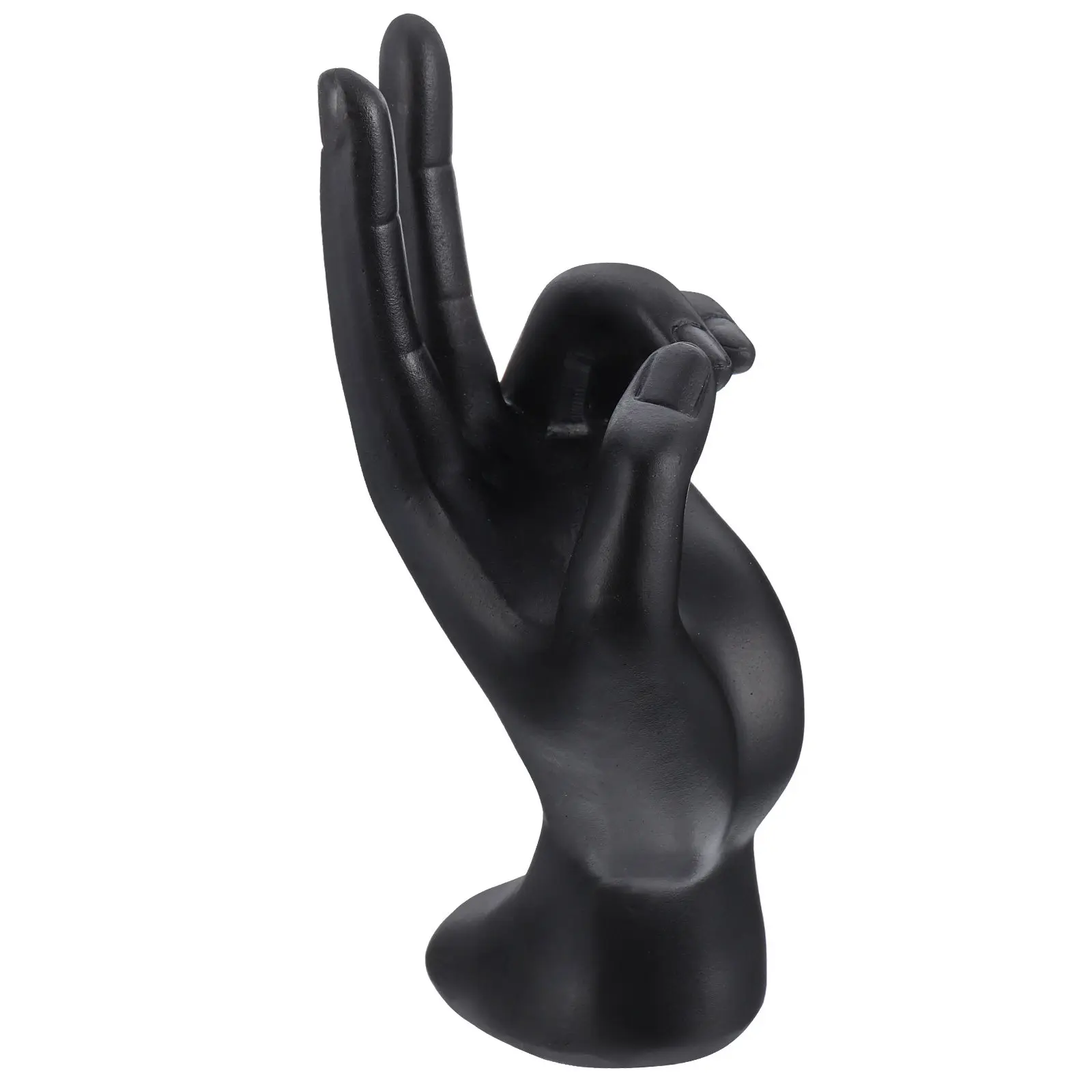 6-Piece Premium Resin Jewelry Ring Stand Hand Holder Display Rack for Rings Bracelets Earrings Craft