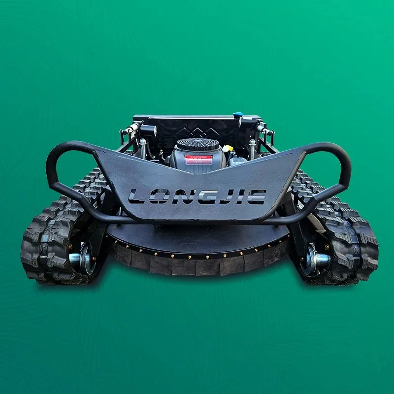 

Manufacturing Professional Remote Control Lawn Mower 608-900a China Rubber Track All-Terrain