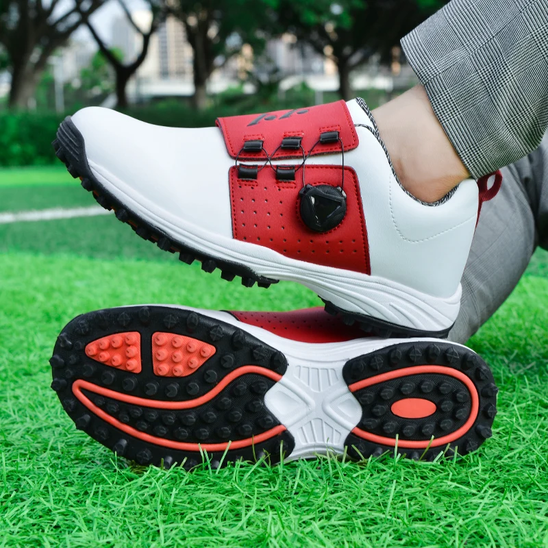 Chaussures de golf d'entraînement pour hommes, baskets de golf confortables, chaussures de marche, neuves