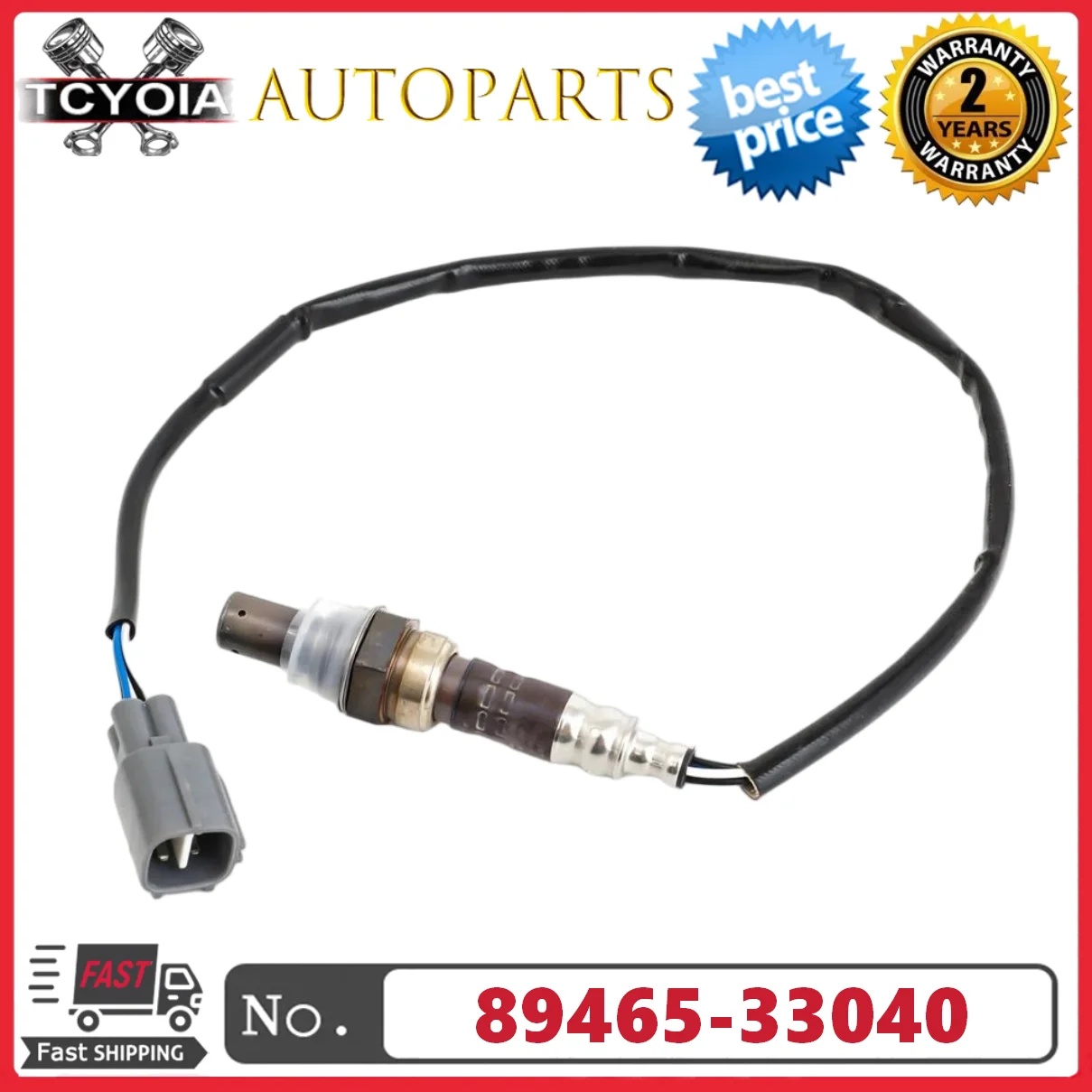 

Oxygen Sensor 89465-33040 8946533040 For TOYOTA CAMRY CARINA E CELICA HIACE III LAND CRUISER 1.6L 2.0L 2.2L 2.4L