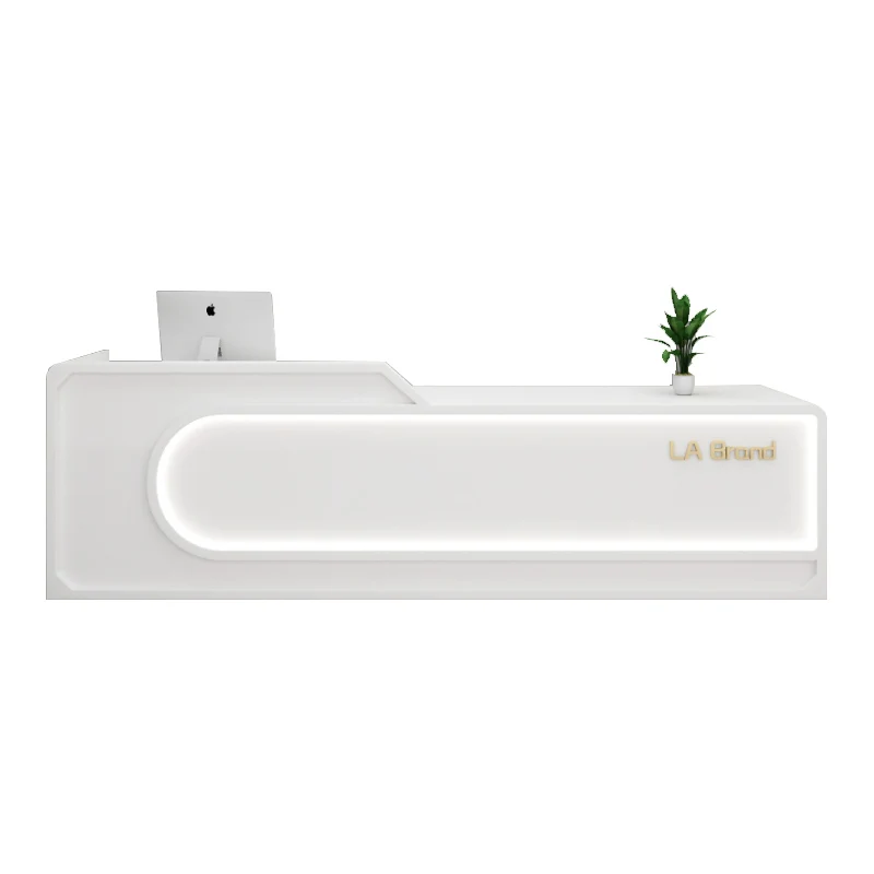 

Современный кассовый столик, розничная торговля, деревянная стойка, кассовый стол, магазин, бутик, белые кассовые счетчики, стойки регистрации на продажу