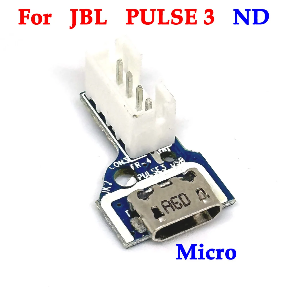 Original Micro interface New For JBL PULSE 3 ND Power Supply Board Jack Connector Bluetooth Speaker USB Charge Port Socket