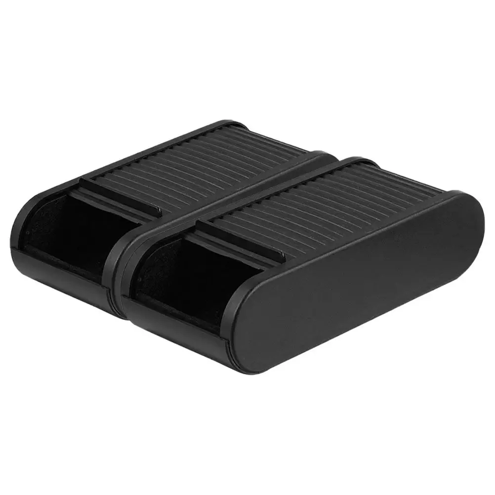 

2Pcs Car Dashboard Storage Organizer Roll Up Retractable Telescopic Box for Change Sunglasses Phone Keys Car Interior Quick