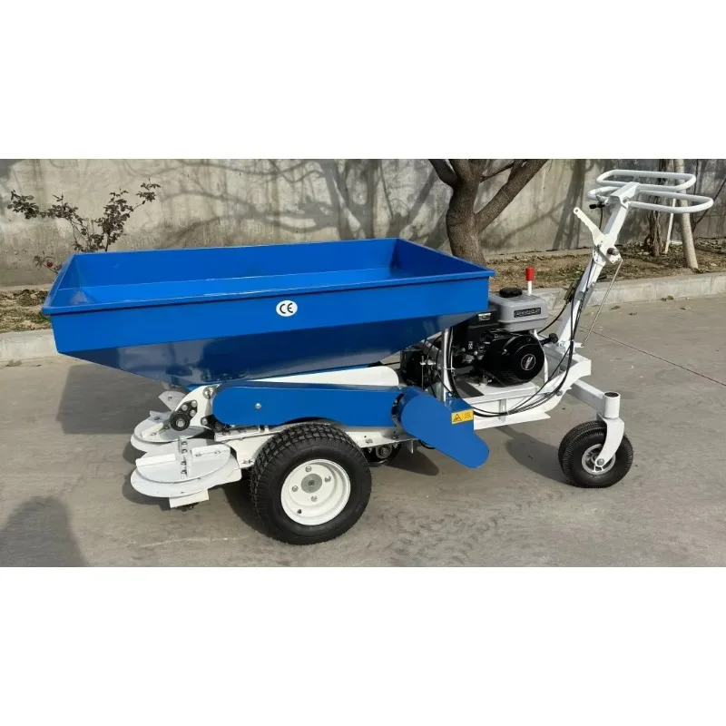 Self-propelled Dual-purpose Spreader Wide-area Rotary Lawn Feed Spreader Automatic Fertilizer Spreader