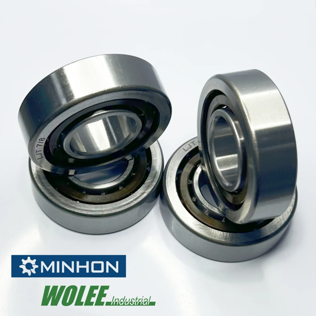 LJT 7/8 22.225x50.8x14.2875 محامل كروية الاتصال الزاوي