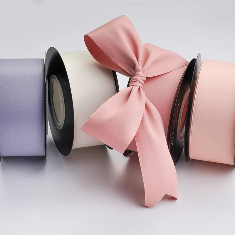 

18meters/roll 40mm Matte Satin Ribbon DIY Artificial Silk Rose Crafts Supplies Clothing Sewing Accessories Scrapbooking Material