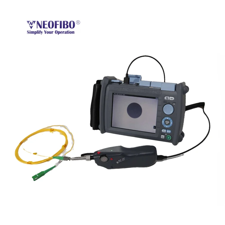 

Neofibo FV-3000p portable Probe Fibre Optique Inspector FTTH Inspection Scope 200x 400X Fiber Optic Microscope