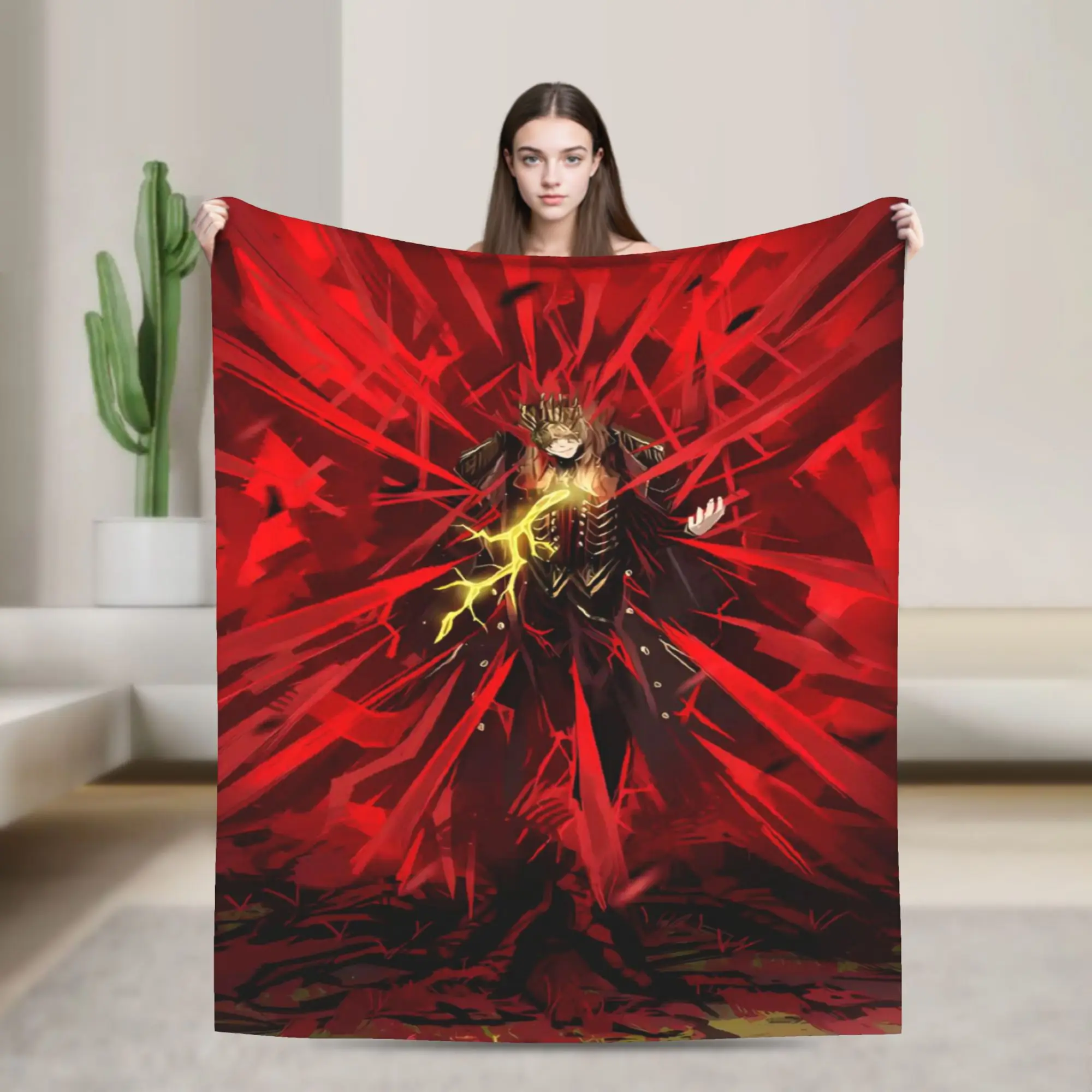New Arrival Limbus Company Project moon Blankets Super Soft Fleece  Cozy Throw Blanket Machine Washable