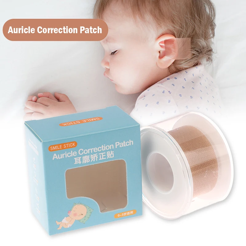 (BF06)Baby Ear Corrector Infant Protruding Ears Correction 5 x 100cm Silicone Kids Ear Aesthetic Correctors Patch Sticker