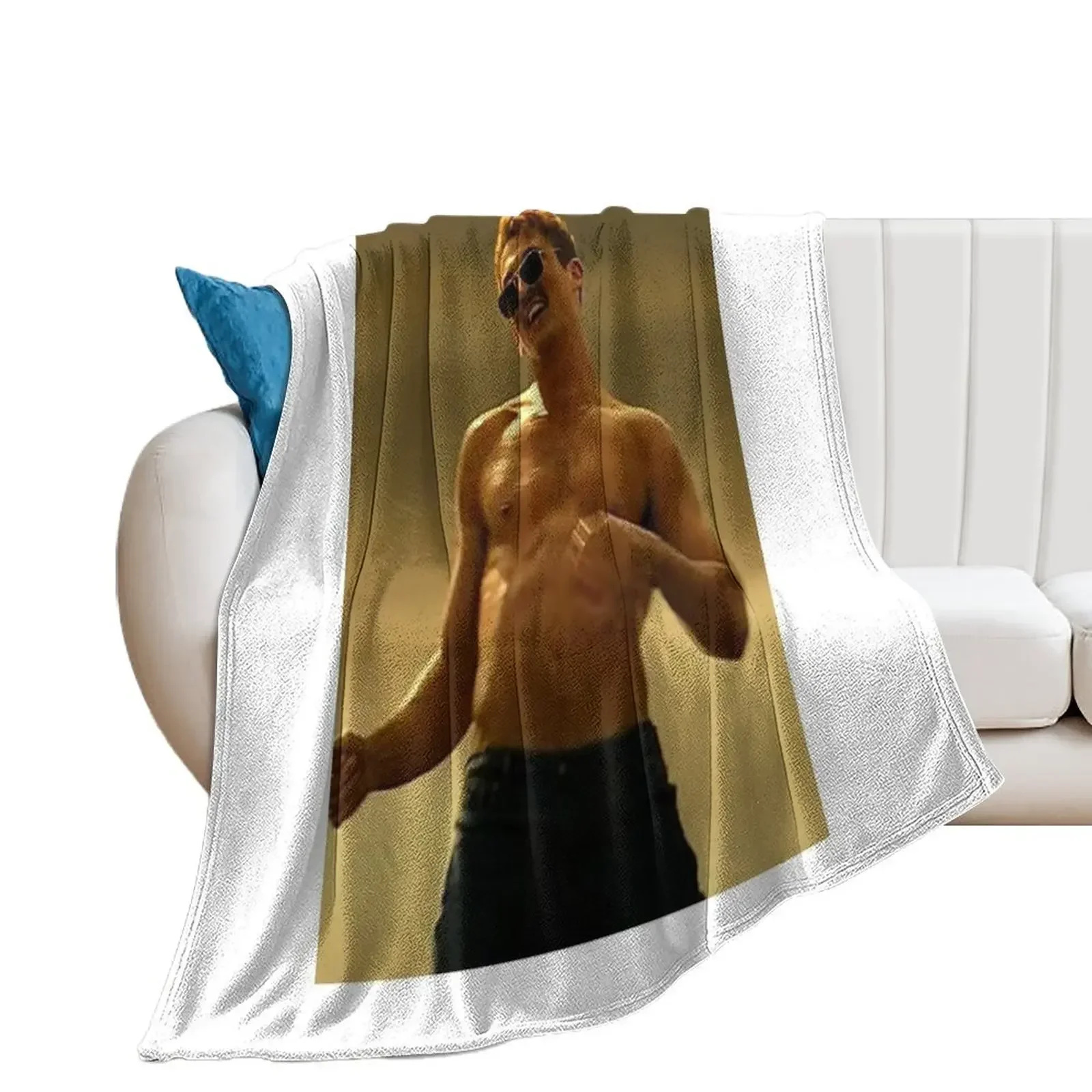 Miles Teller Throw Blanket Beach Quilt Blankets