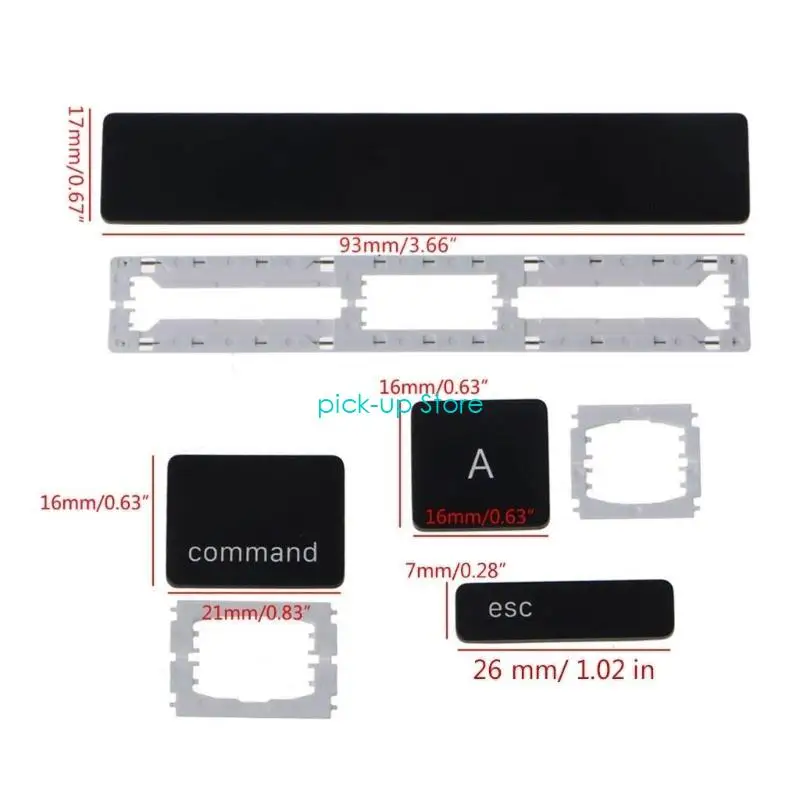 Q5WA and Hinge Replacement for Macbook 13" 15" A1706 Keyboard