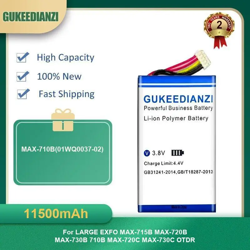 Battery For EXFO MAX-715B MAX-720B MAX-730B 710B MAX-720C MAX-730C OTDR FTB-100b FTB-300 FTB-400 GP-285