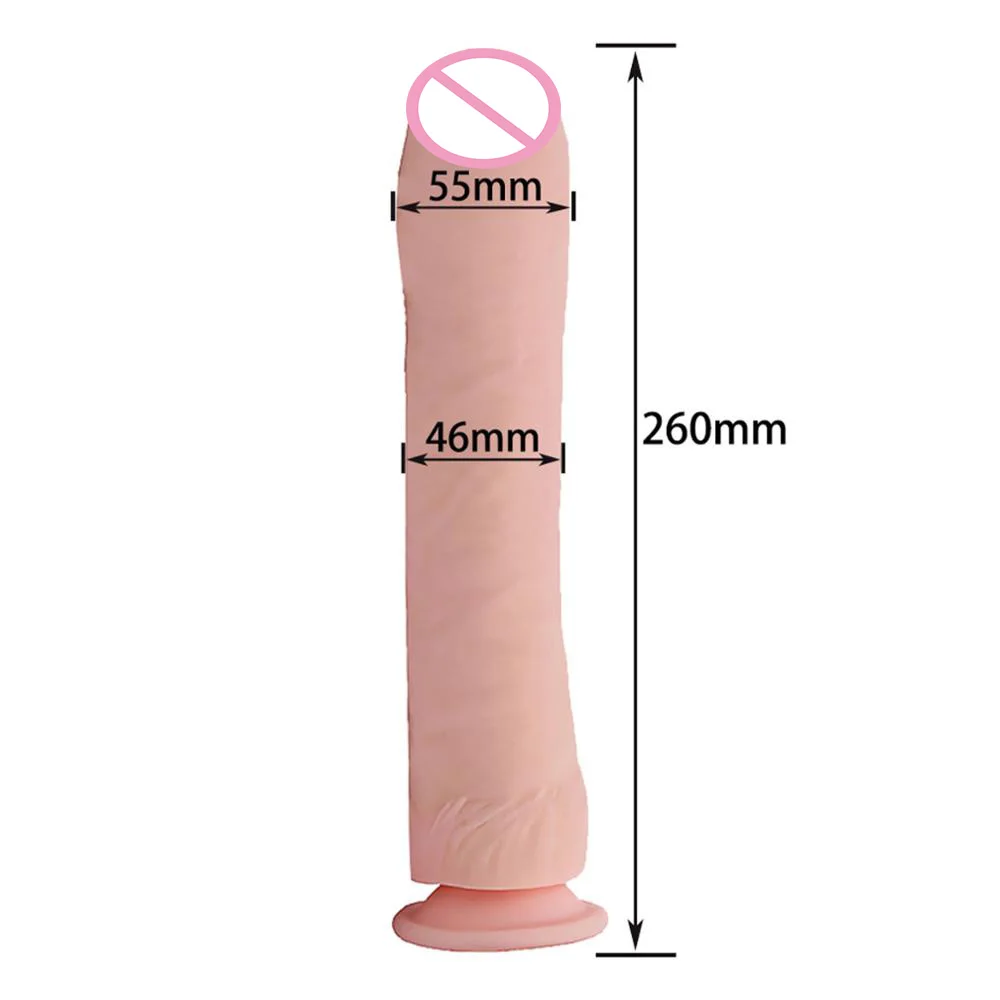 Soft Silicone Huge Dildo Realistic Big Penis with Suction Cup Dick Cock Female Sexy Products Sex Toys for for Woman Adults Shop